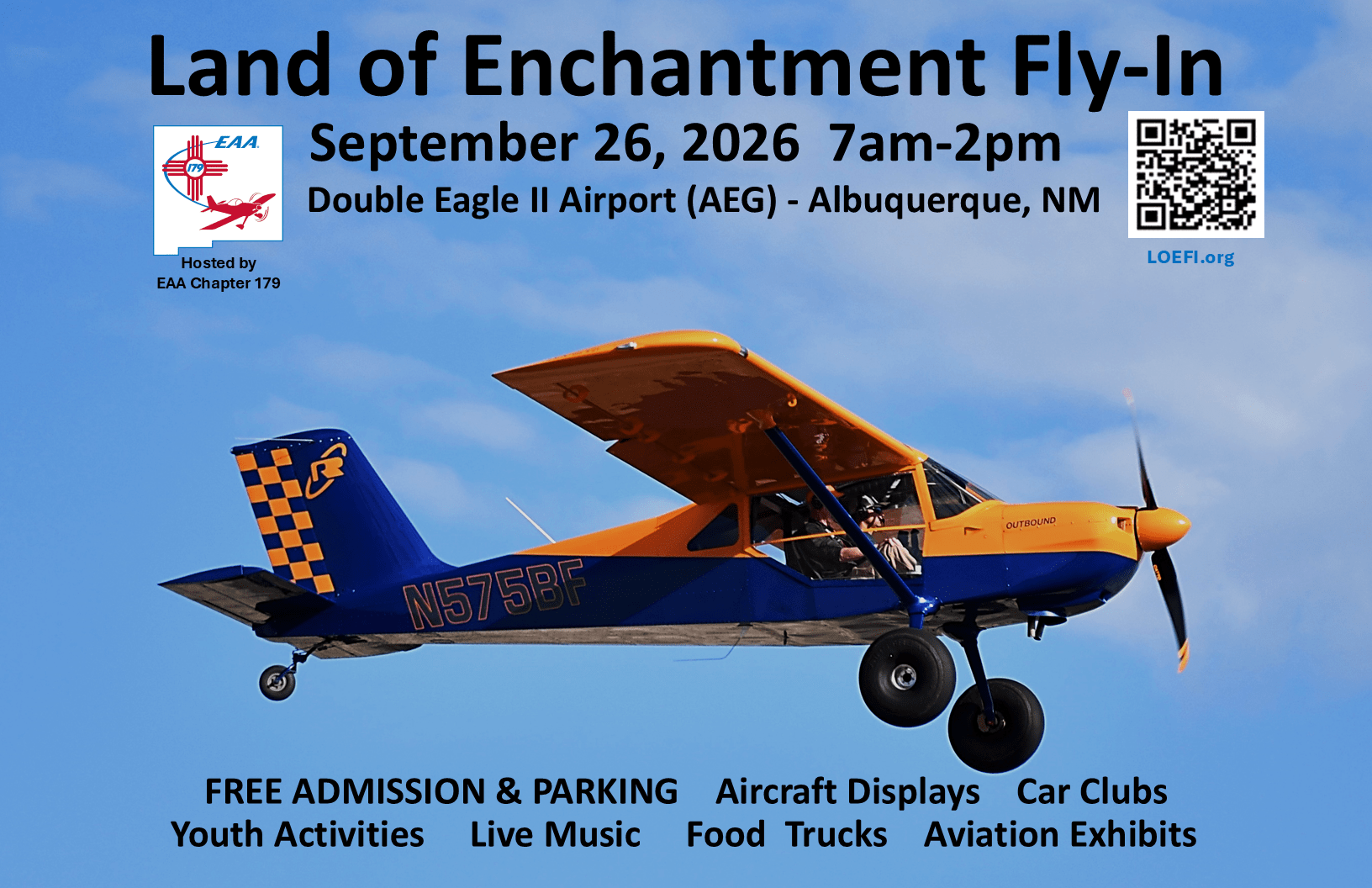 Land of Enchantment Fly-In (LOEFI 2026) | EAA 179 | Albuquerque